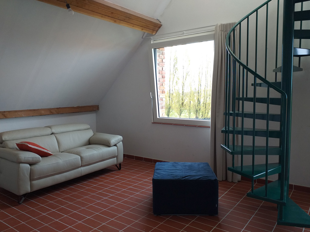Vakantiewoning Ter Ast Leefruimte met keuken